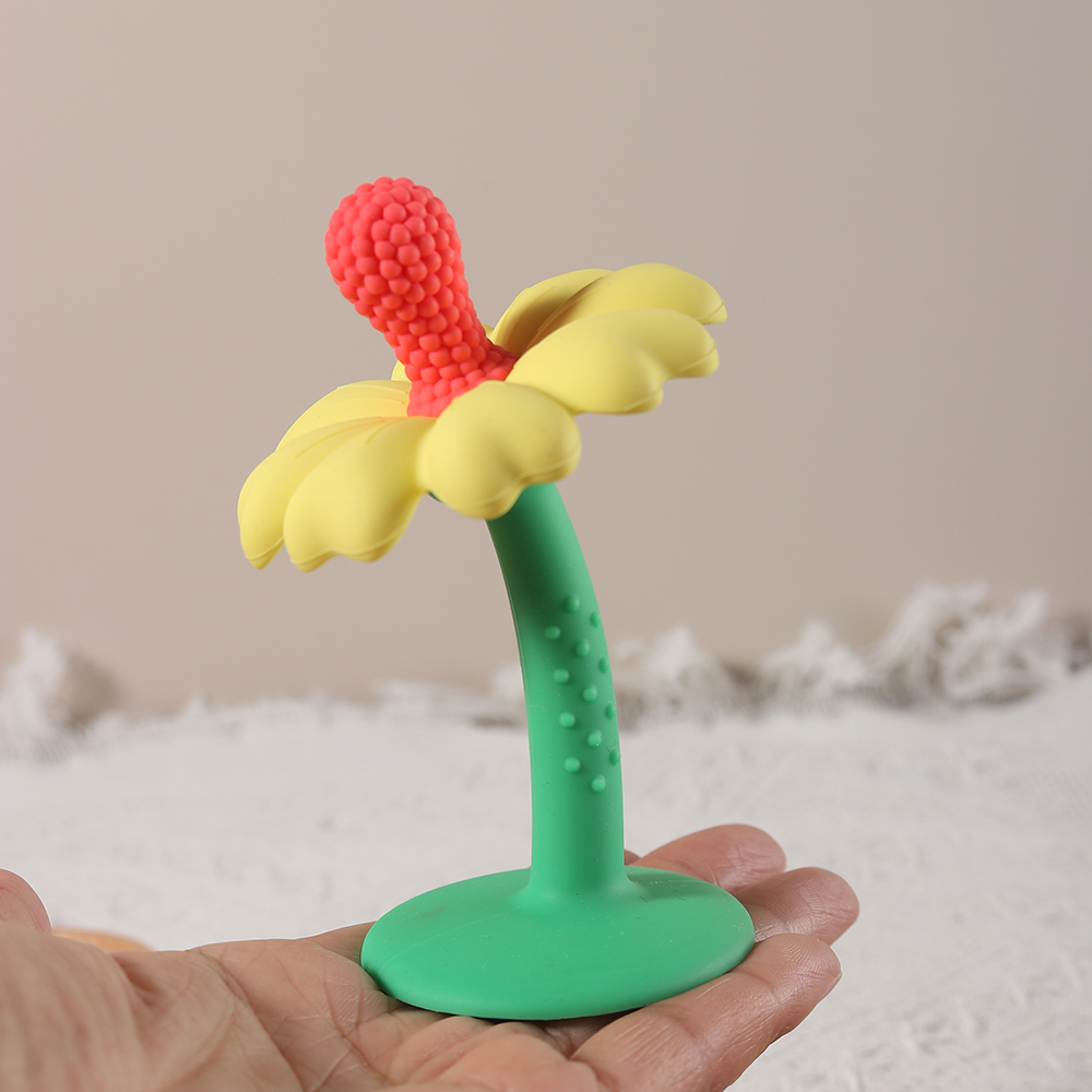 Baby Food Ideas - Baby Teether with Flower Shape and