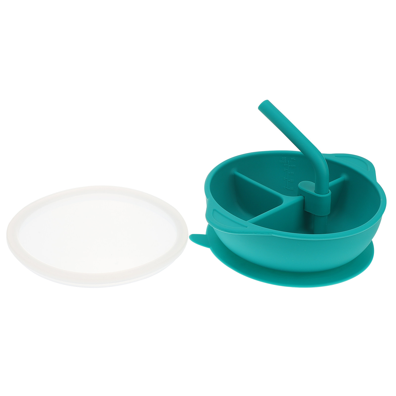 Baby Food Dessert - 1Pcs Anti-Break Silicone Dinner Plate Baby