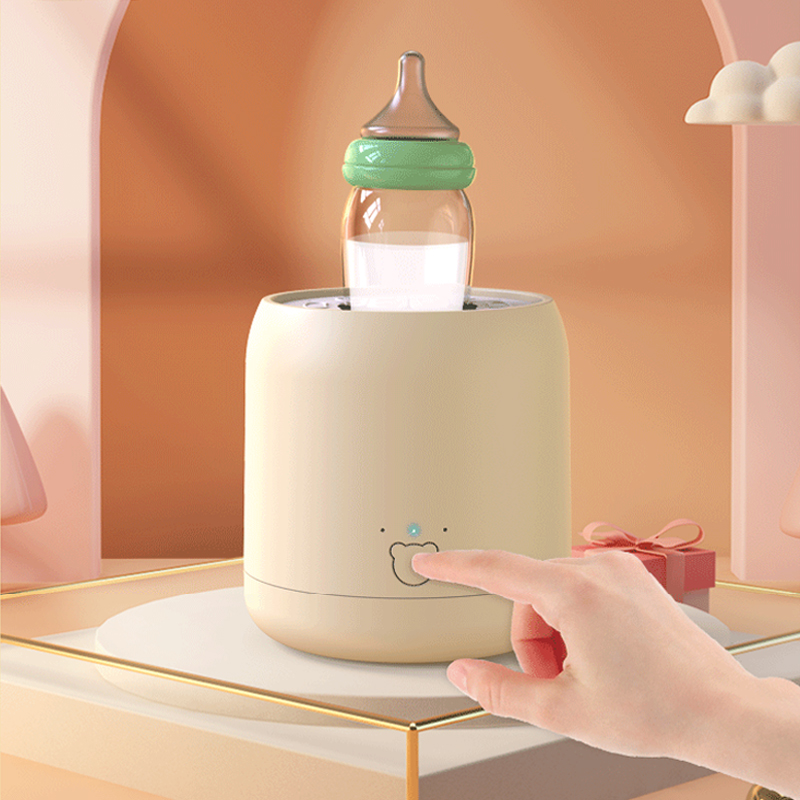 Baby Food Grinder Machine - Electric Milk Bottle Shaker, USB Smart
