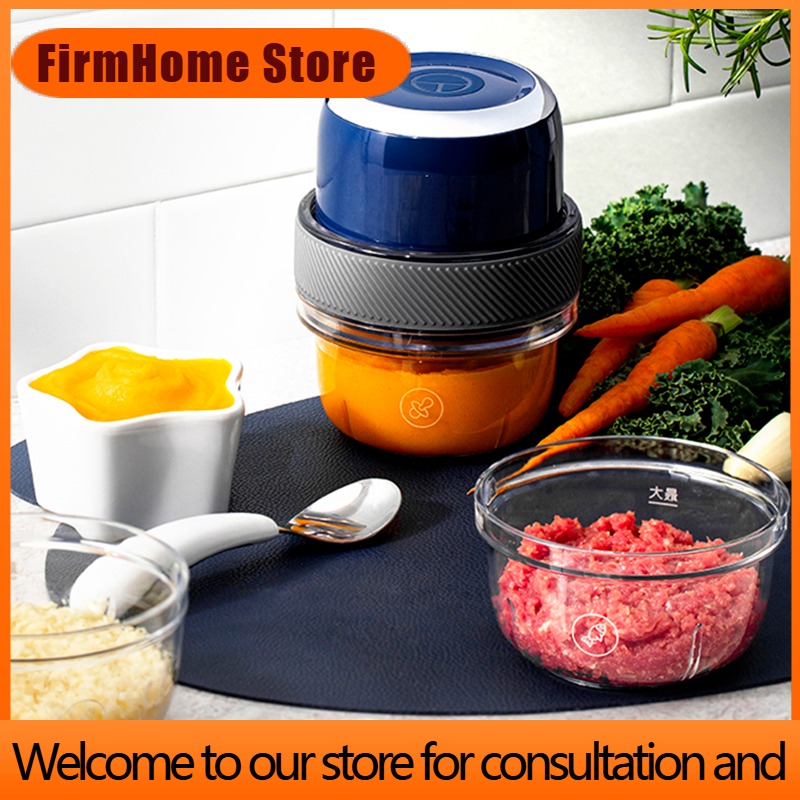 Baby Food Grinder Machine - FirmHome StoreRechargeable Baby Food Blender Mini