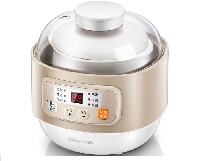 Baby Food Egg - bear HOUSEHOLD min electric SLOW cooker