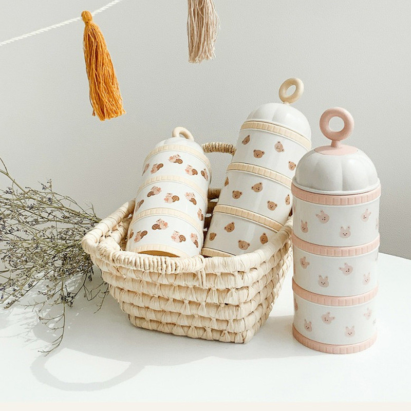 Baby Food Category - Cute Bear Milk Powder Box Baby