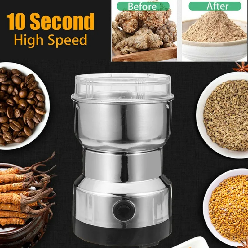 Baby Food Grinder Machine - 110V-220V Electric Grinder Home Coffee Kitchen