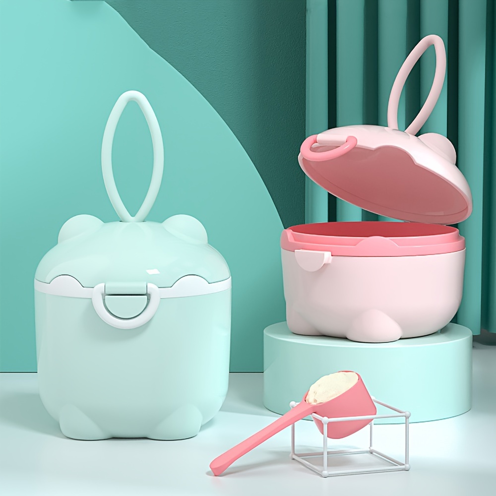 Baby Food Category - 1pc Portable Four-Layer Milk Powder Box,