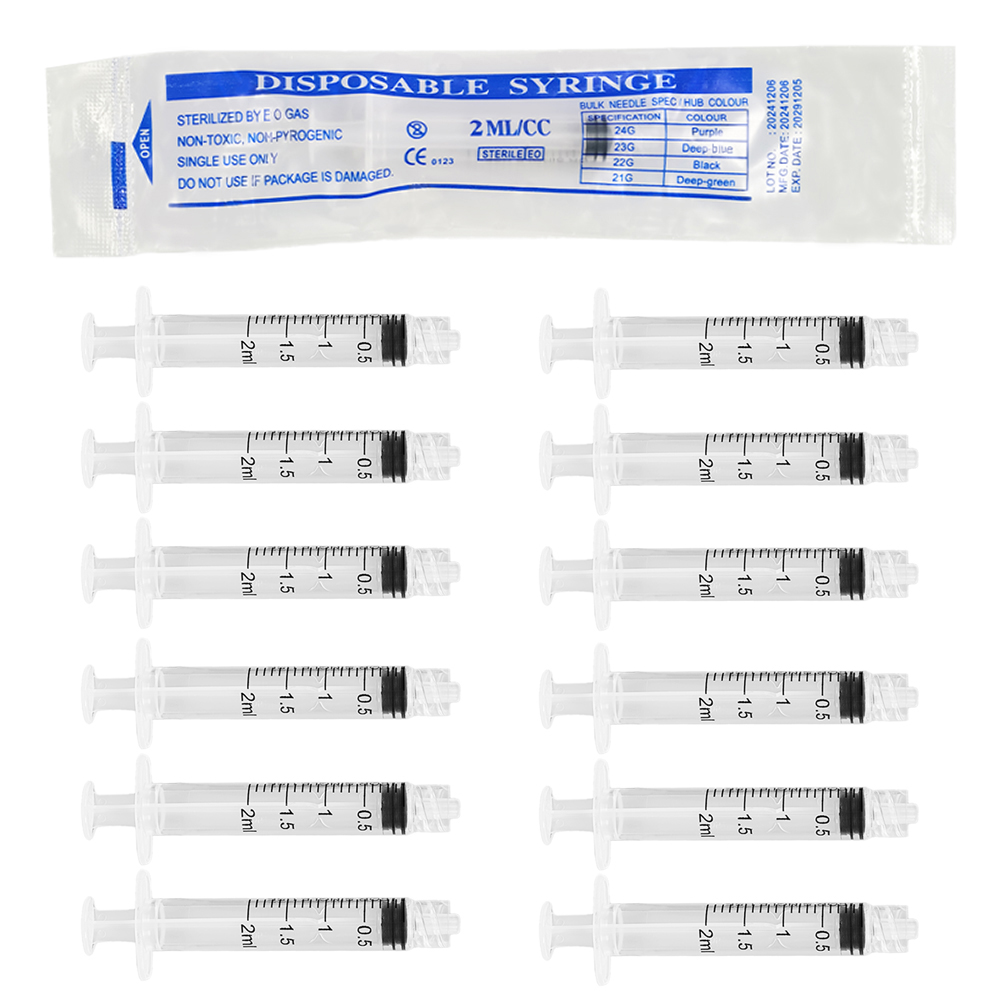 2ml Luer Lock Syringe 100pcs,  - đánh giá và giá Baby Food Allergy Rash