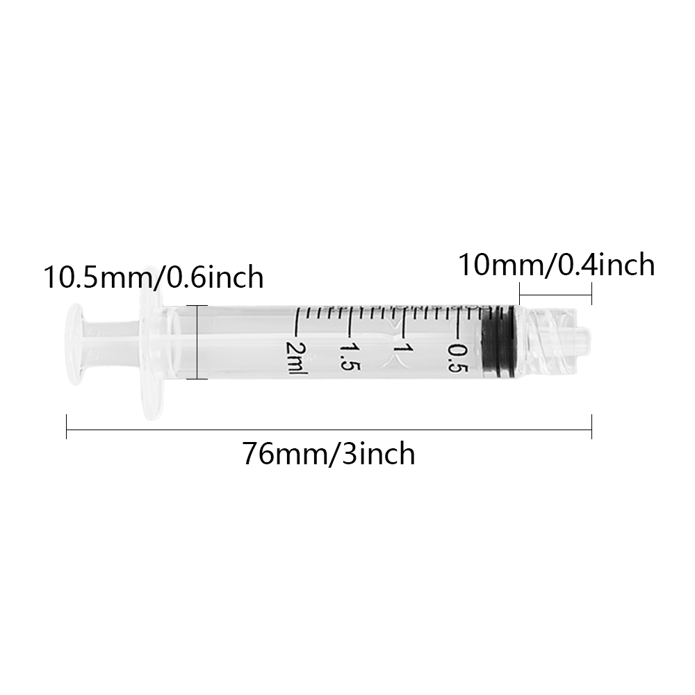 2ml Luer Lock Syringe 100pcs,  - đánh giá và giá Baby Food Allergy Rash