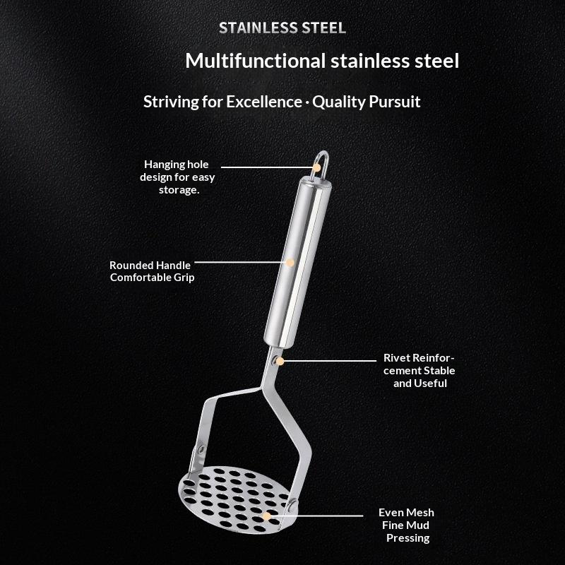 Stainless Steel Potato Masher  - đánh giá và giá Baby Food Masher