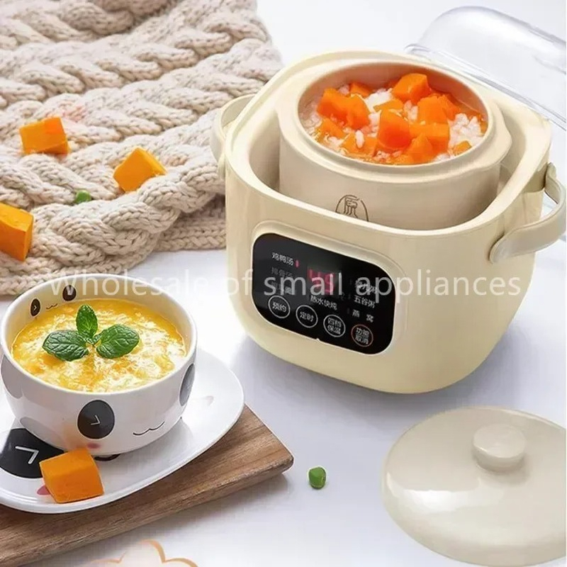 220V Ceramic Electric Slow Ste - đánh giá và giá Baby Food Dessert
