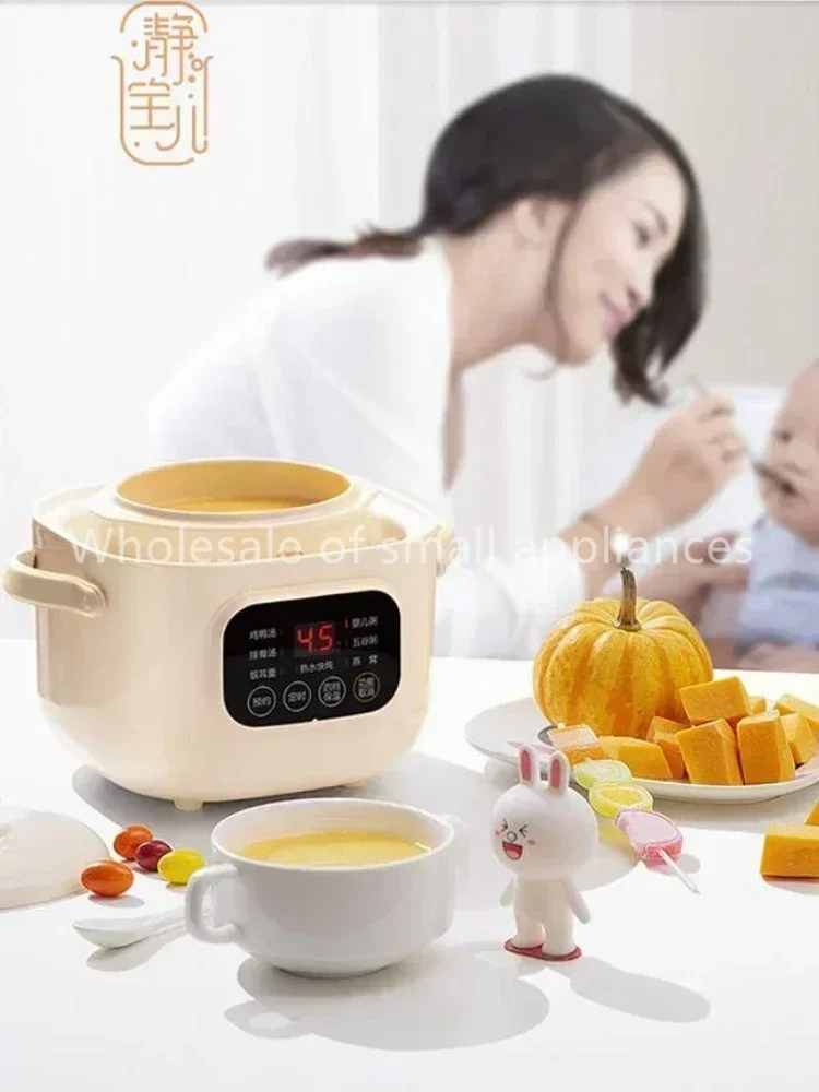 220V Ceramic Electric Slow Ste - đánh giá và giá Baby Food Dessert