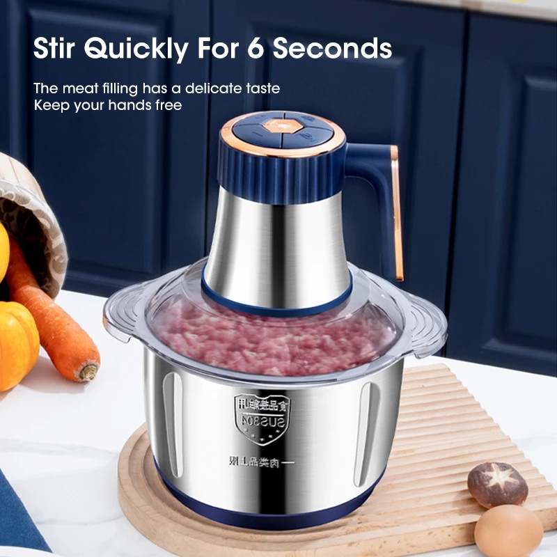 5L Electric Meat Grinders 304  - đánh giá và giá Baby Food Vegetables