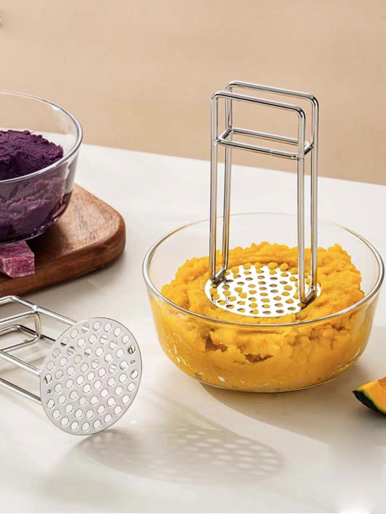 304 Stainless Steel Potato Mas - đánh giá và giá Baby Food Masher