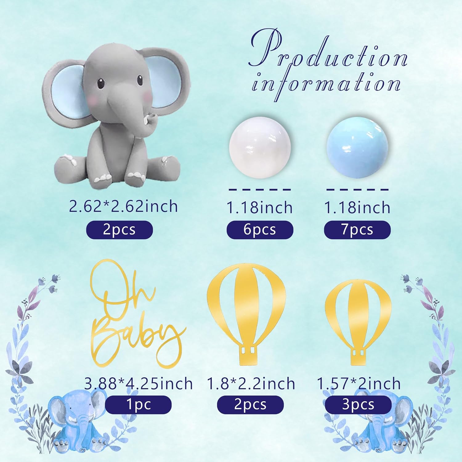 Elephant Cake Decoration Baby  - đánh giá và giá Baby Food Grinder