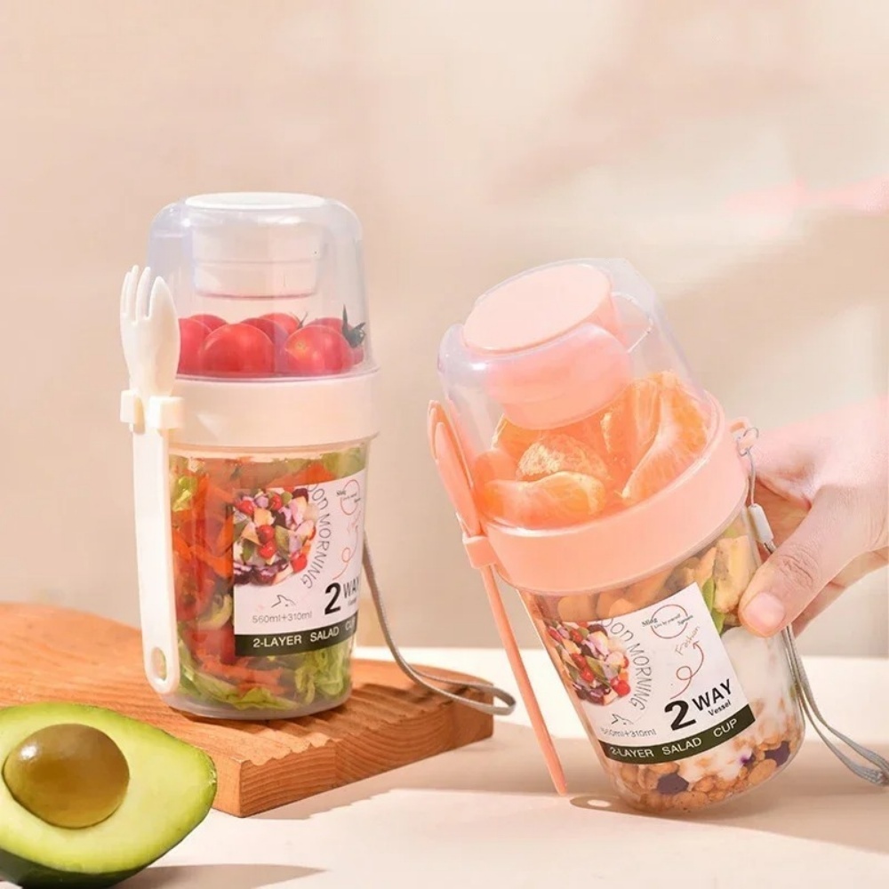 Portable Salad Cup Breakfast C - đánh giá và giá Baby Food Thermos