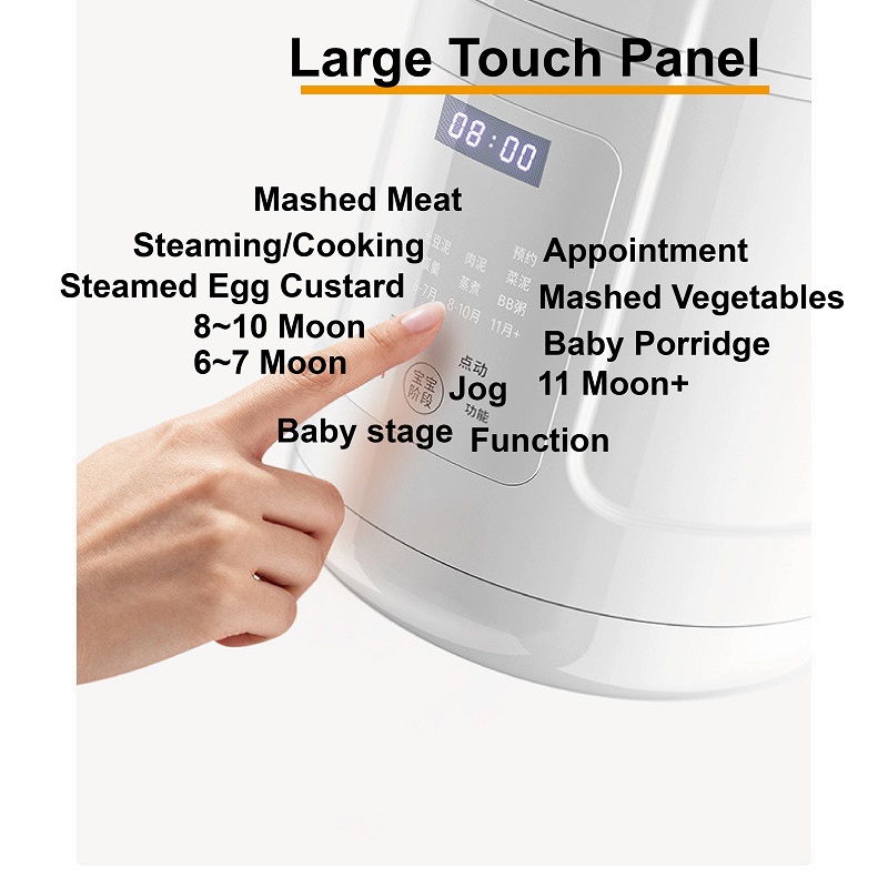 220V Baby Food Processor All-S - đánh giá và giá Baby Food Grinder