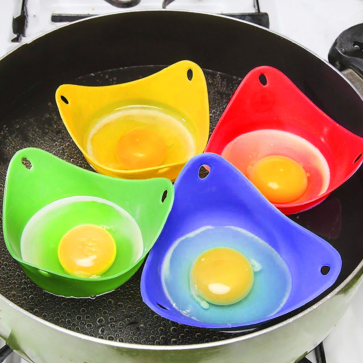 Silicone Egg Poacher Cups Egg  - đánh giá và giá Baby Food Egg