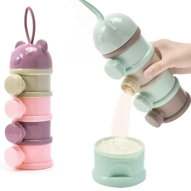 Milk Powder Box 4Layer Bear St - đánh giá và giá Baby Food Category