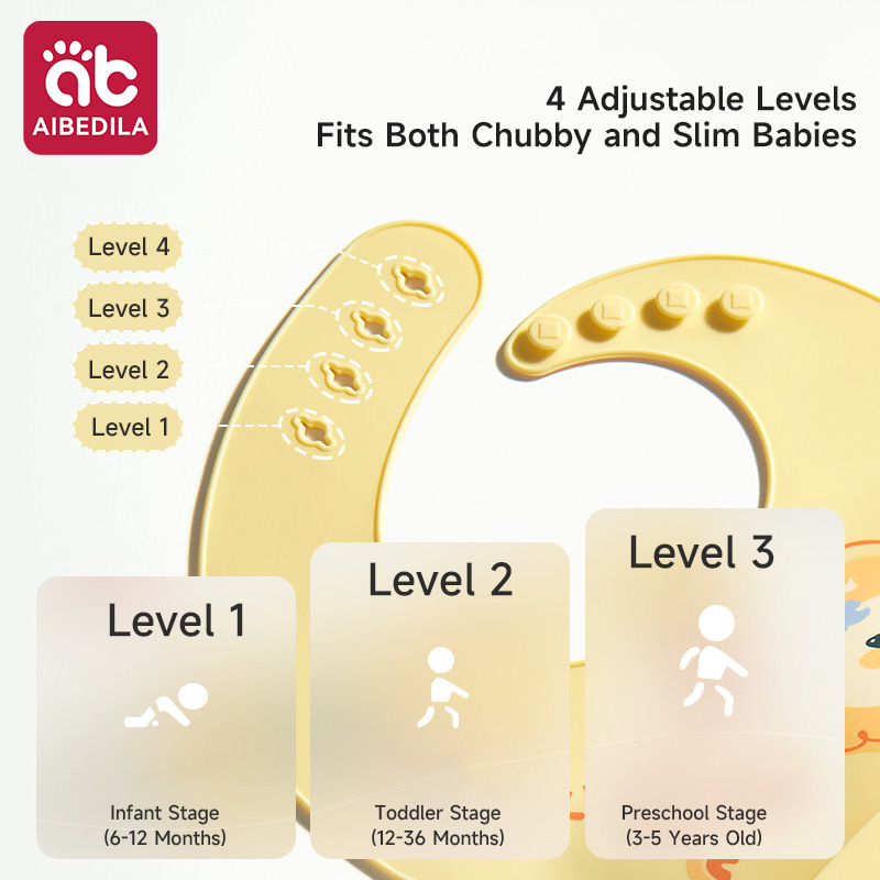 AIBEDILA Baby Silicone Bib Wat - đánh giá và giá Baby Food Year Old
