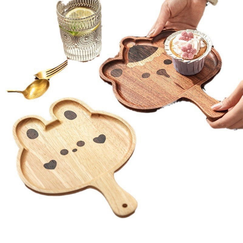 Wooden Cartoon Tray Creative C - đánh giá và giá Baby Food Dessert