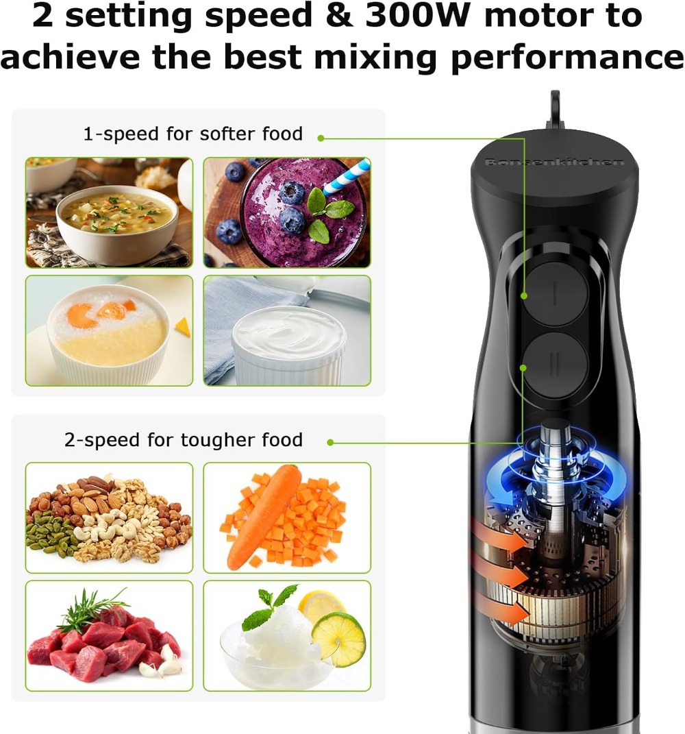 3-in-1 Immersion Blender Handh - đánh giá và giá Baby Food Egg