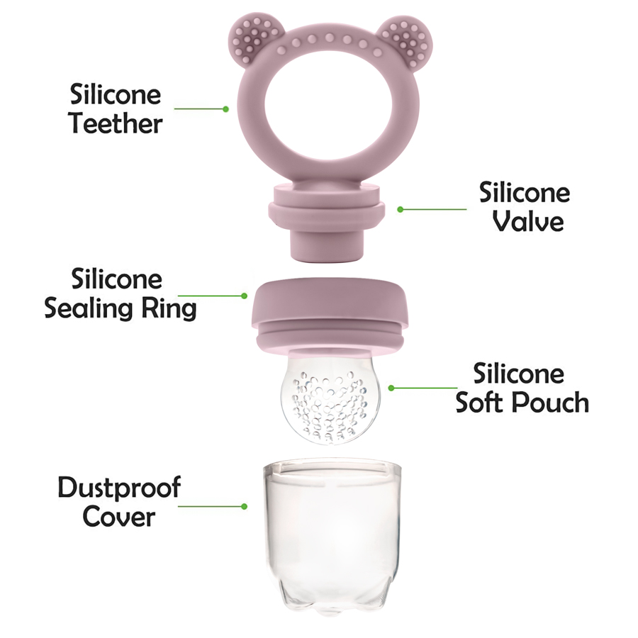 Baby Pacifier Fruit Feeder Wit - đánh giá và giá Baby Food For 6 Months