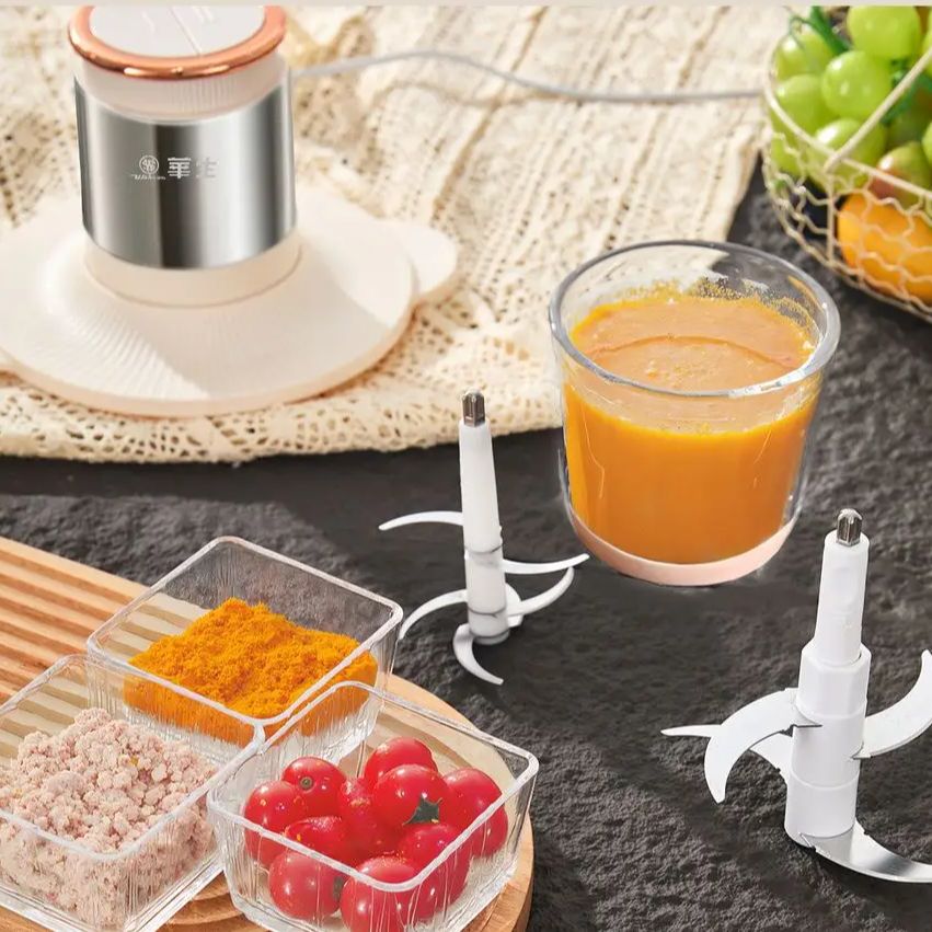 Meat Grinder Household Three-p - đánh giá và giá Baby Food Grinder Machine
