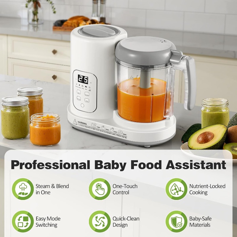 Baby Food Maker Steamer Blende - đánh giá và giá Baby Food Youtube