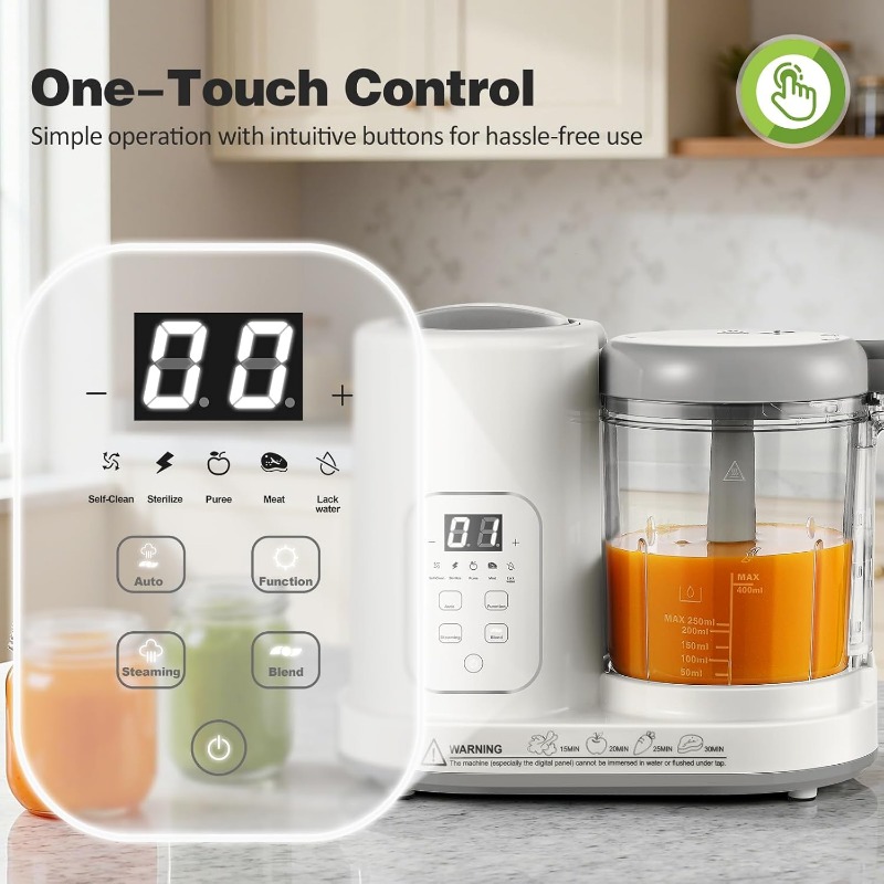 Baby Food Maker Steamer Blende - đánh giá và giá Baby Food Youtube