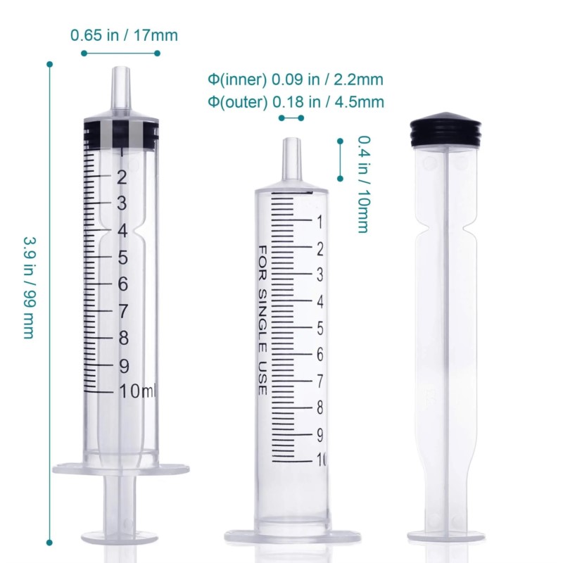 10-100PCS 10ml Plastic Luer Sl - đánh giá và giá Baby Food Allergy Rash