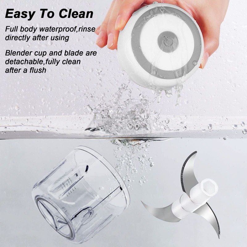 250ML Electric Garlic Grinder  - đánh giá và giá Baby Food Grinder Machine