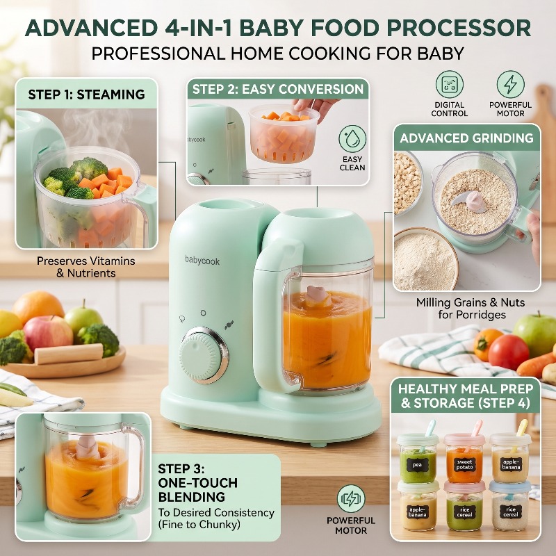 Multi-Function High-precision  - đánh giá và giá Baby Food Grinder Machine