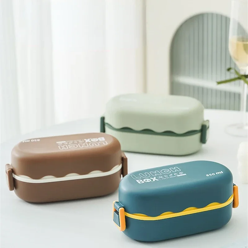 850ML Lunch Box Double-layer P - đánh giá và giá Baby Food Thermos