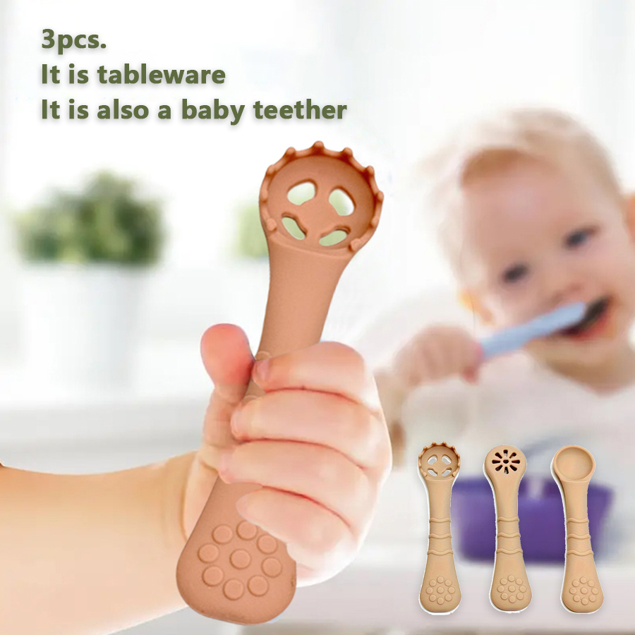 Silicone Baby Food Spoon Easy- - đánh giá và giá Baby Food For 6 Months