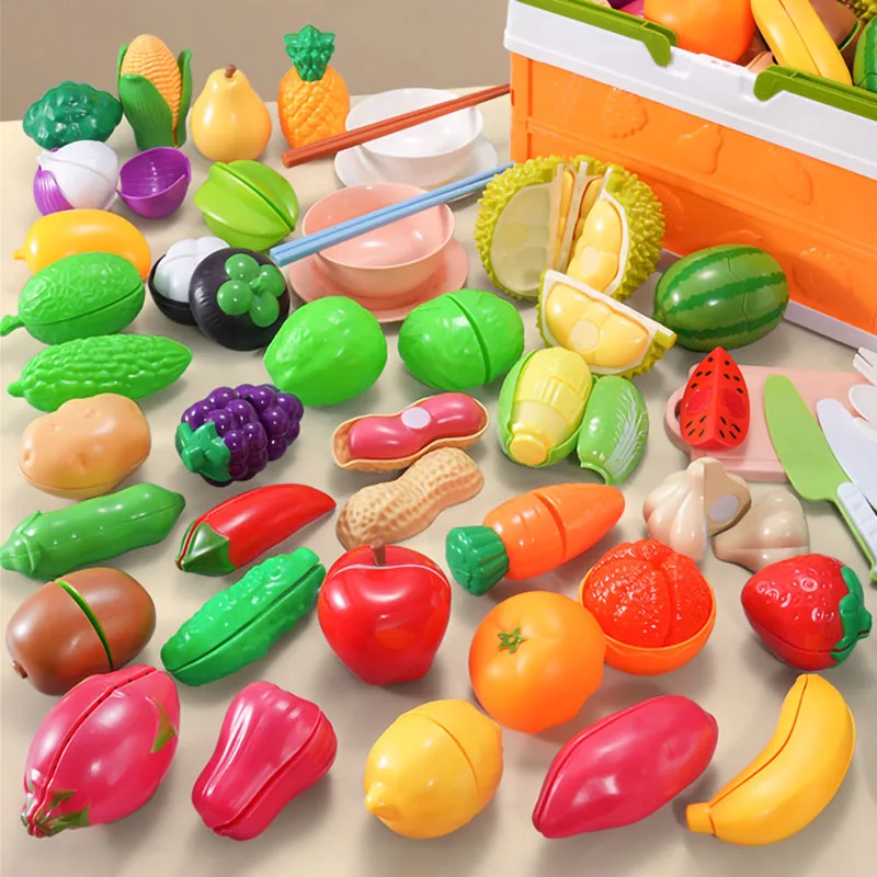 Montessori House Play Cutting  - đánh giá và giá Baby Food Vegetables