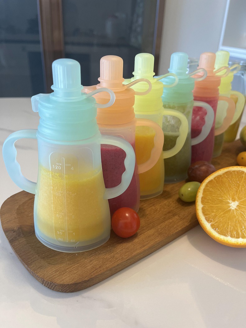 New Reusable Silicone Breast M - đánh giá và giá Baby Food Category