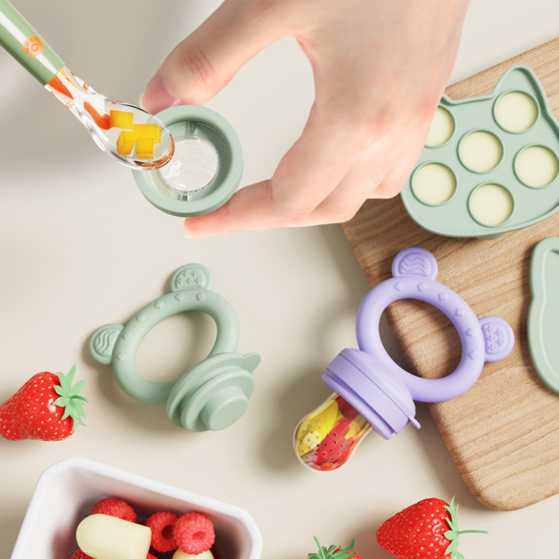 Baby Pacifier Fruit Feeder Wit - đánh giá và giá Baby Food For 6 Months