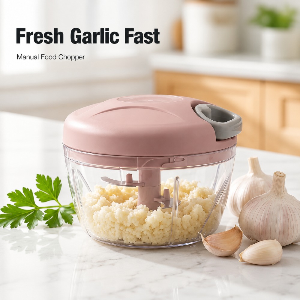 Manual Pull String Garlic Minc - đánh giá và giá Baby Food Vegetables