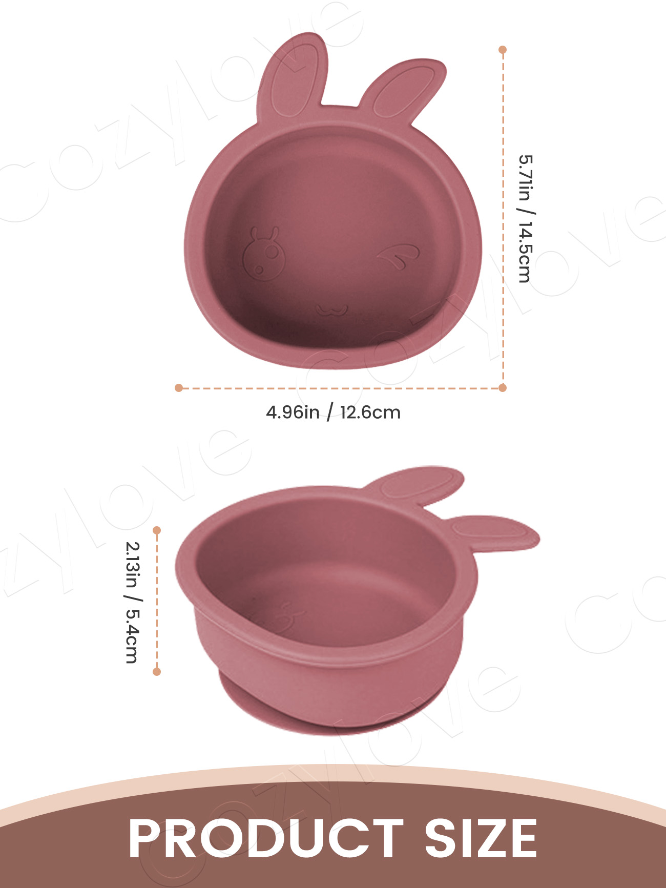 Cute Bunny Ear Silicone Baby S - đánh giá và giá Baby Food For 6 Months