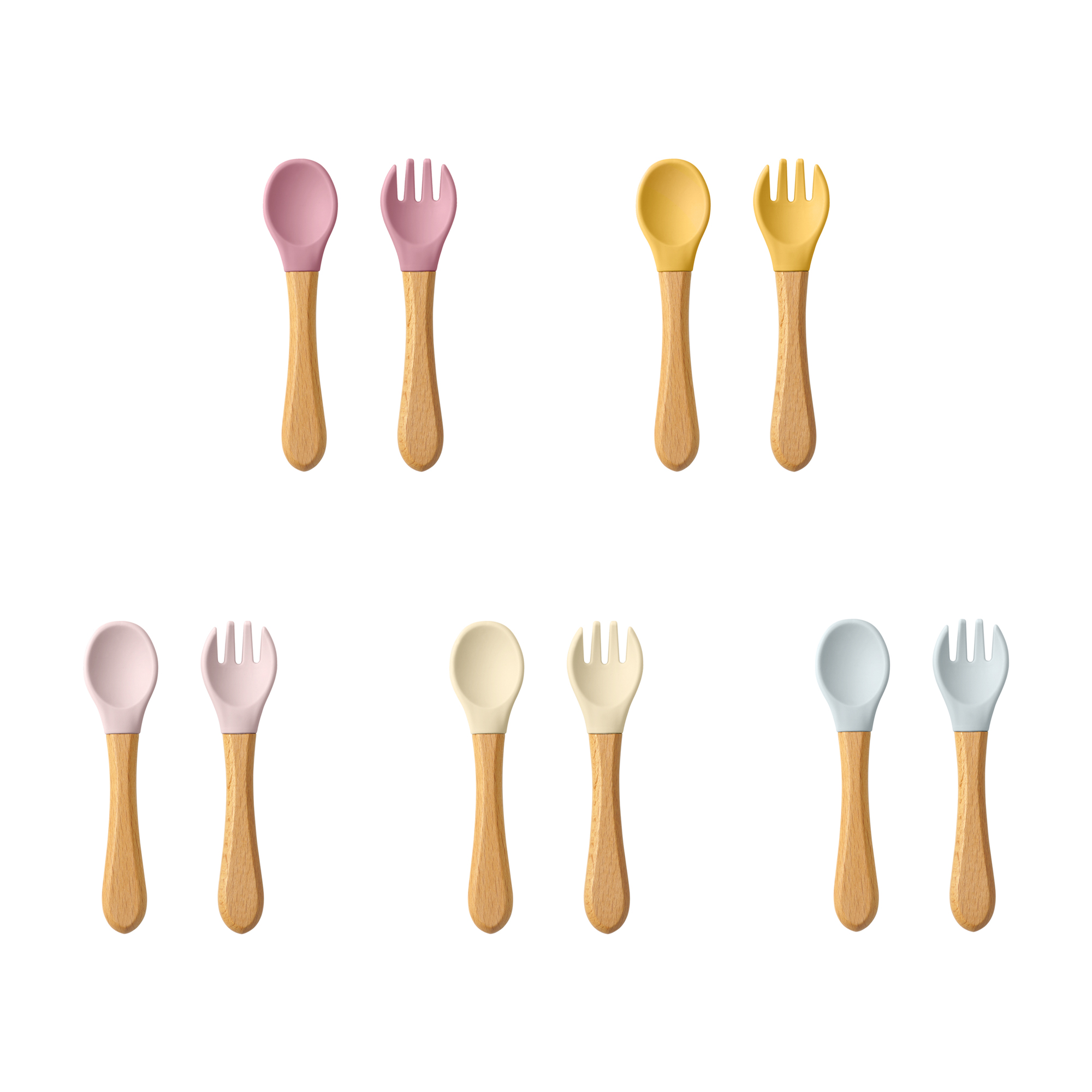 2PCS Baby Learning Spoons Uten - đánh giá và giá Baby Food Utensil