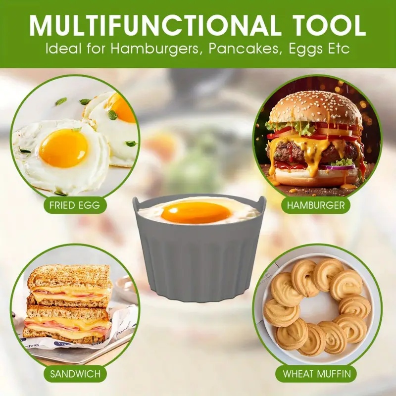4Pcs Silicone Air Fryer Baking - đánh giá và giá Baby Food Egg