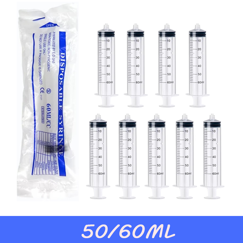 5-20Pcs 60ml Luer Lock Syringe - đánh giá và giá Baby Food Allergy Rash