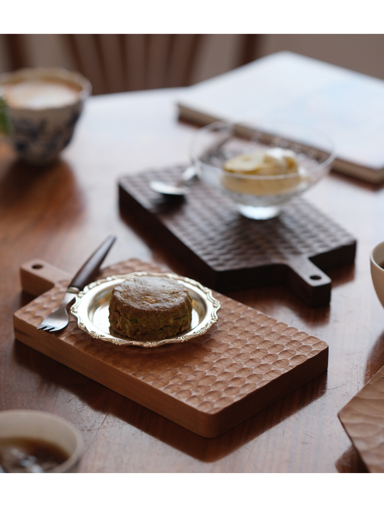Carved Cherry Wood Small Chopp - đánh giá và giá Baby Food Dessert
