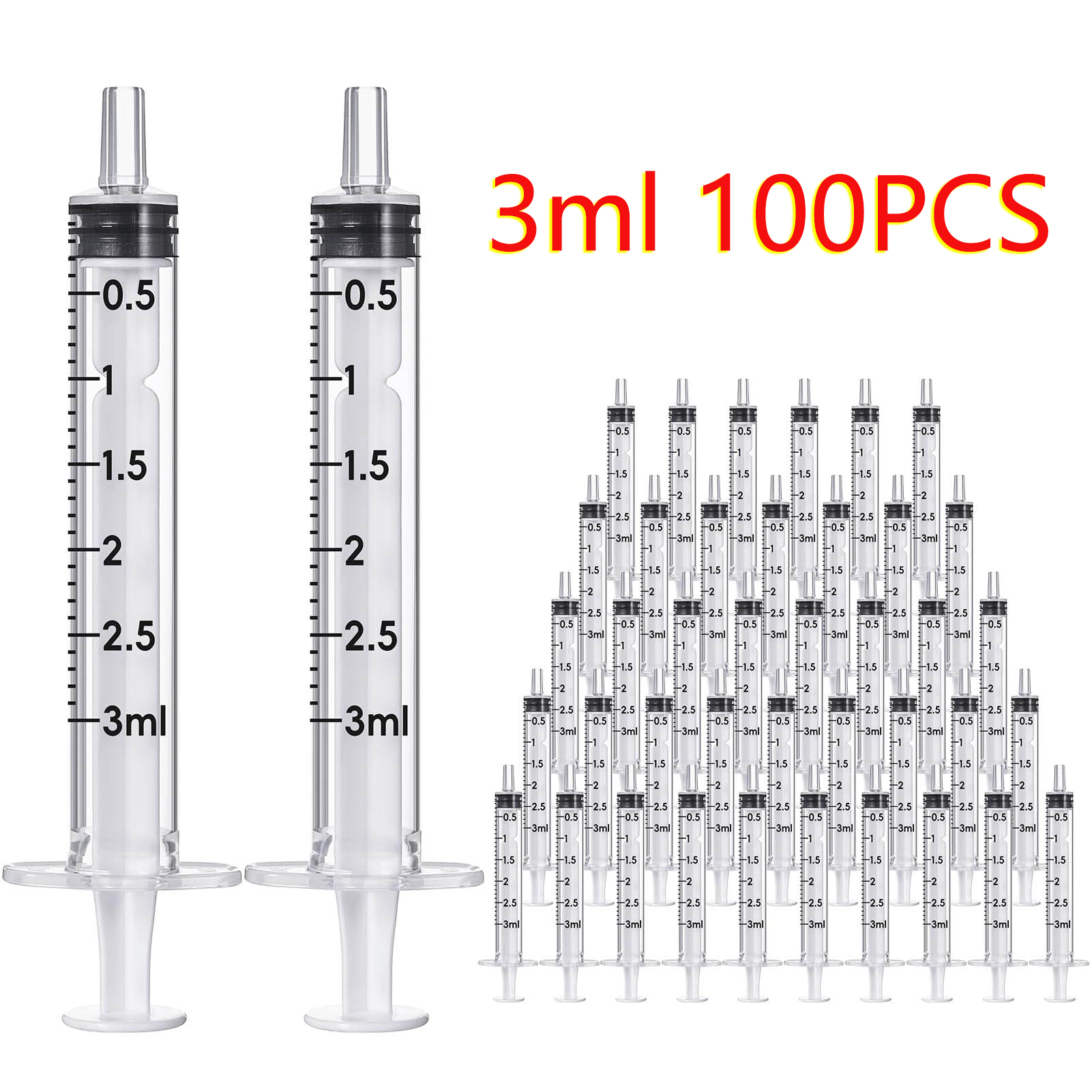100pcs 3ml/cc Sterile Disposab - đánh giá và giá Baby Food Allergy Rash